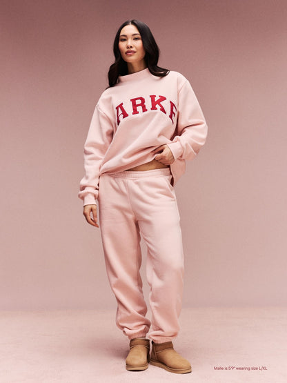 Drawstring Unisex Sweatpants - Peony