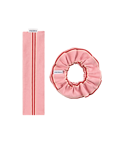 Valentine's Hair Set - Sweetheart Stripe