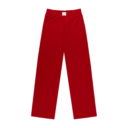 Boxer Sweatpants - Crimson
