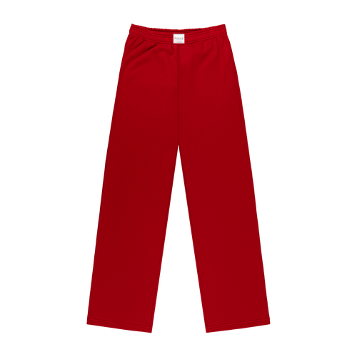 Boxer Sweatpants - Crimson