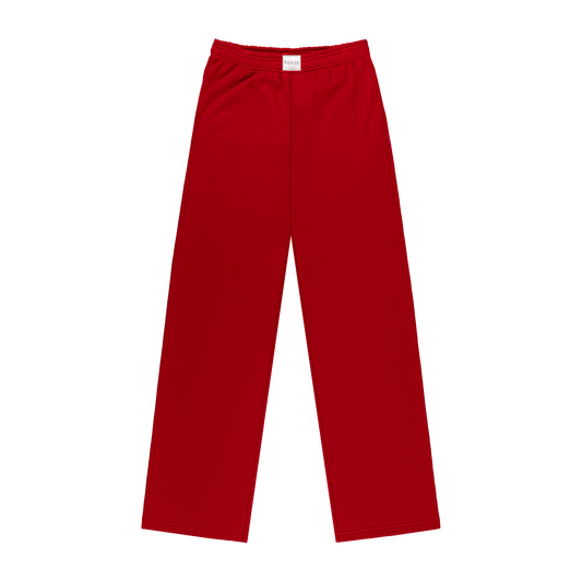 Boxer Sweatpants - Crimson